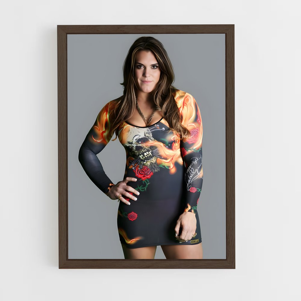 Poster Gabi garcia unicité – affiche Jiu-jitsu brésilien (vue 5)